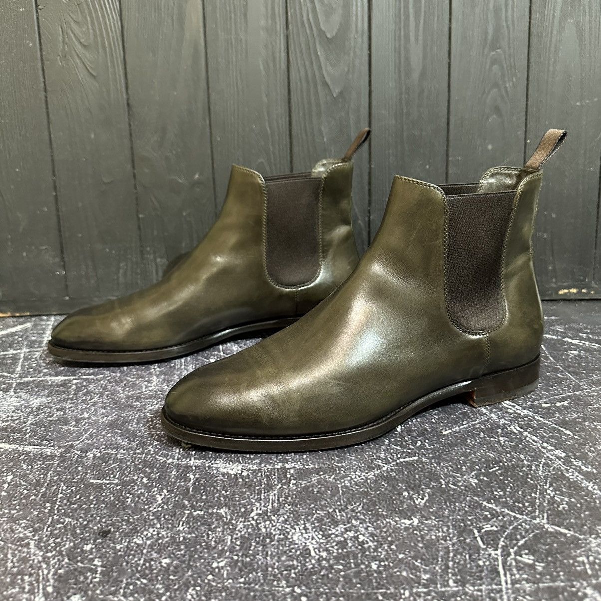 Santoni SANTONI Men’s Leather Chelsea Size 40 EU 7 US Size US 7 / EU 40 - 4 Thumbnail