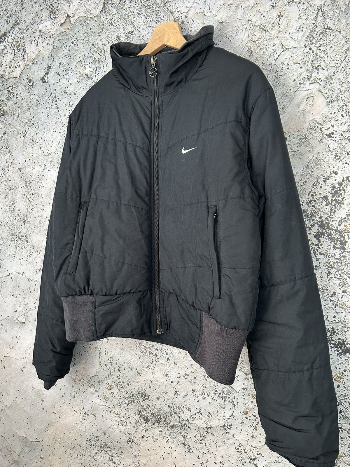 ジャケット・アウター NIKE 90s 00s archive puffer jacket y2k Vintage Nike Down Puffer Jacket, Y2K, Early 00s Grey Tag