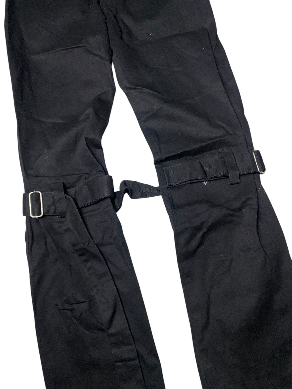 Japanese Brand 2000's Key Station Bondage Zipper Pants Size US 26 / EU 42 - 5 Thumbnail