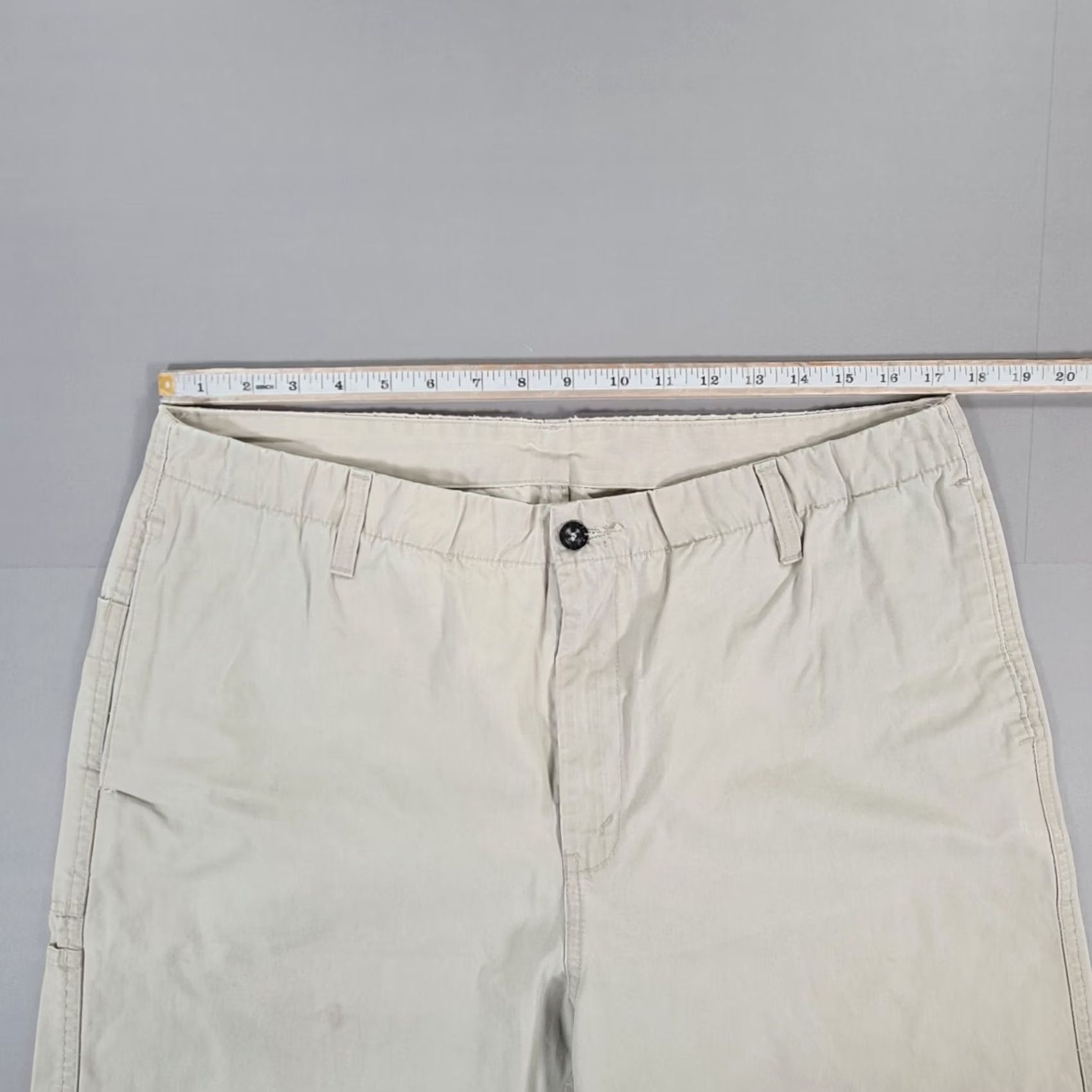 Levi's VINTAGE Levi's Men Chino Trousers Beige W36 L31 Regular Cotton 100% Logo Pockets Workwear Denim Trousers Mens Size US 36 / EU 52 - 6 Thumbnail