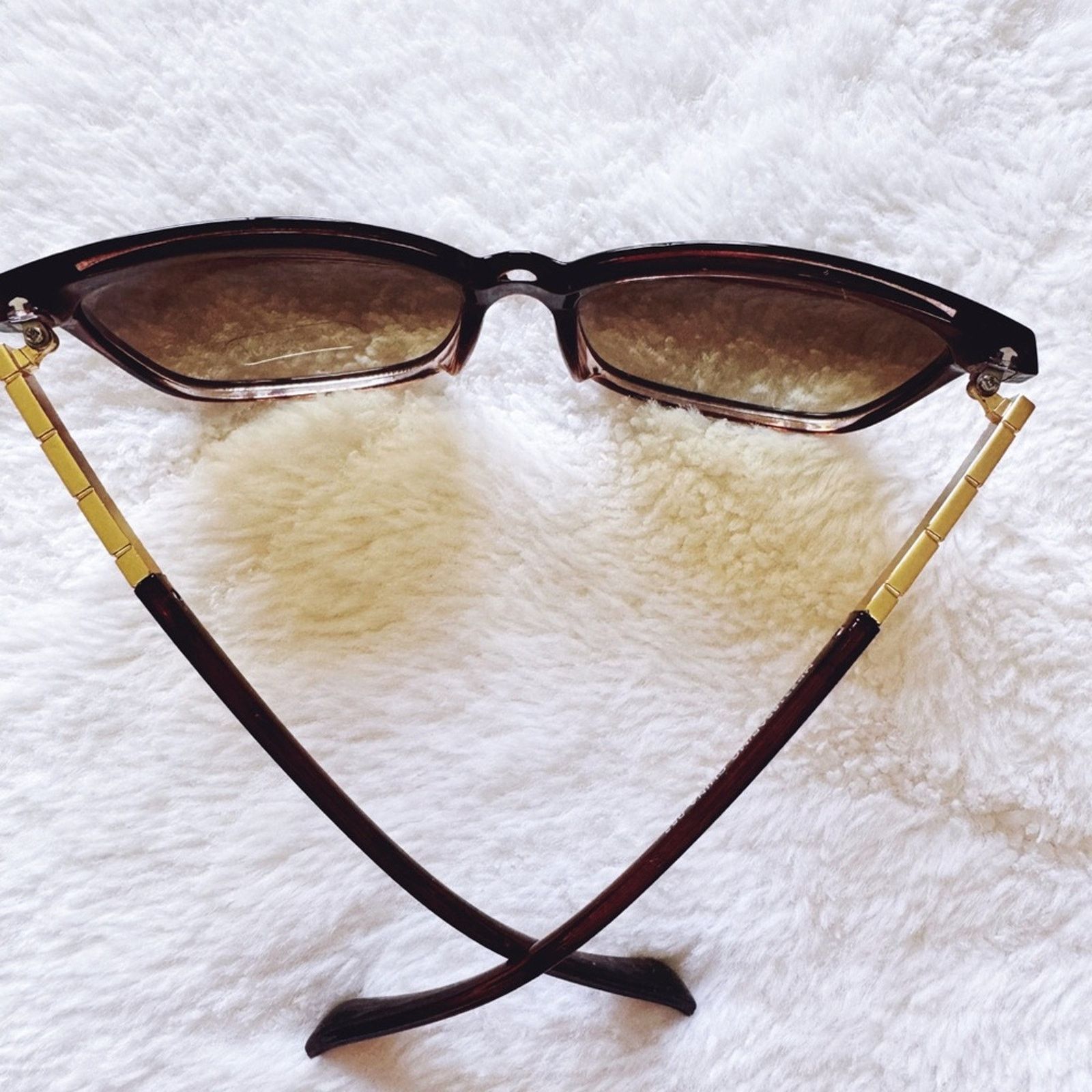 Other Joanne Clear Brown Square Sunglasses Size ONE SIZE - 11 Thumbnail