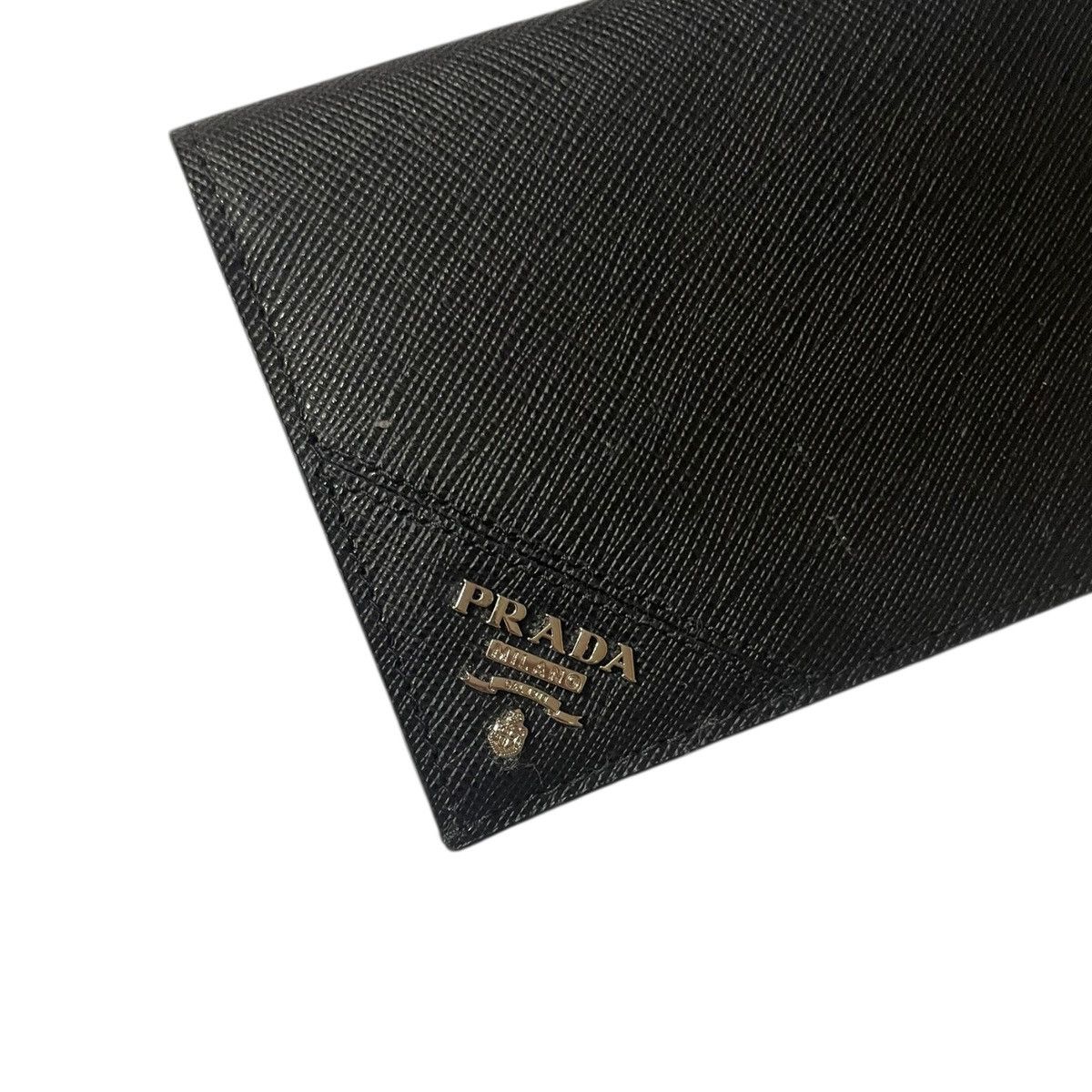 Prada Prada wallet for women in black leather Size ONE SIZE - 3 Thumbnail