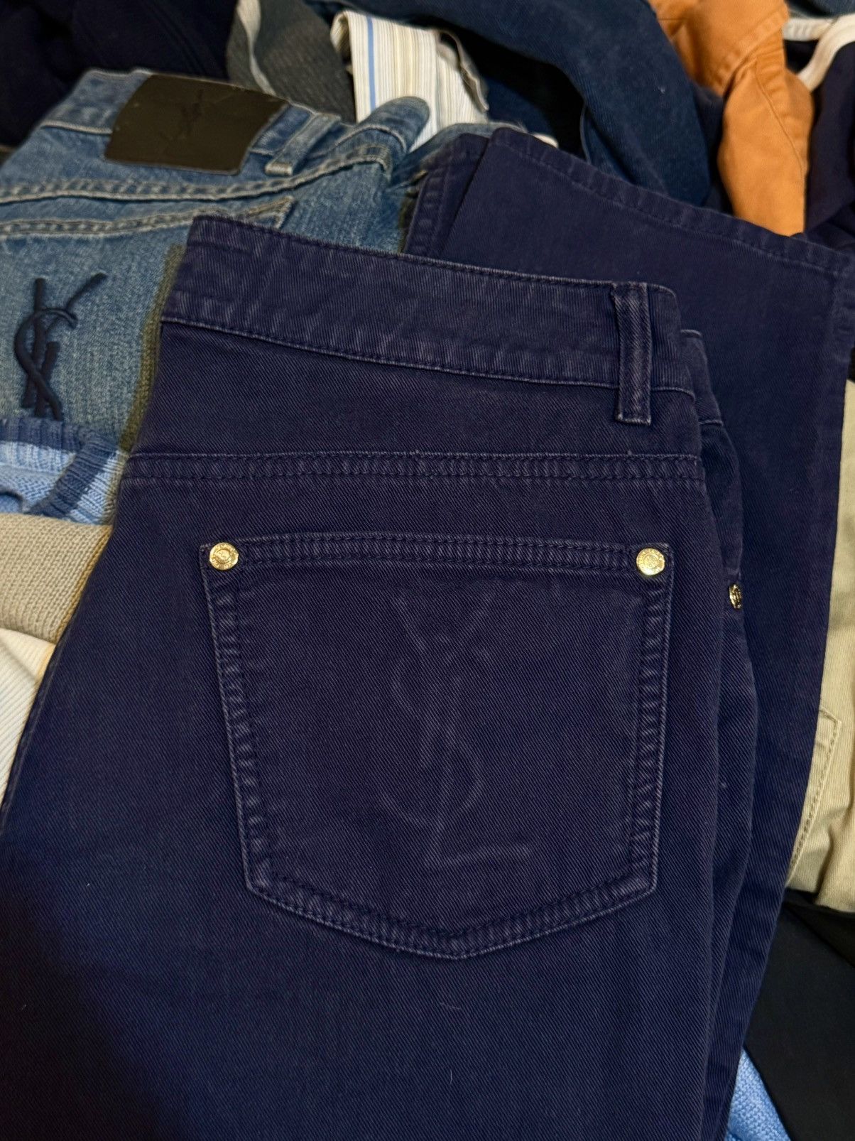 29x30 YSL Jeans Denim Pants Blue Rare Slimfit
