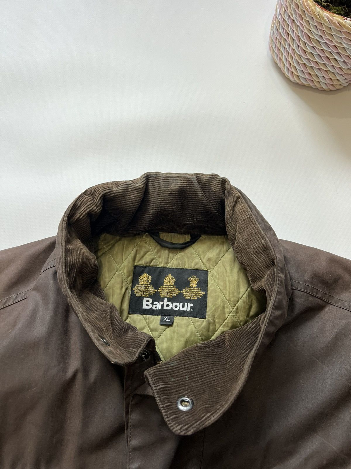 Barbour Barbour Brown Waxed Jacket Sapper Vintage Size US XL / EU 56 / 4 - 9 Thumbnail