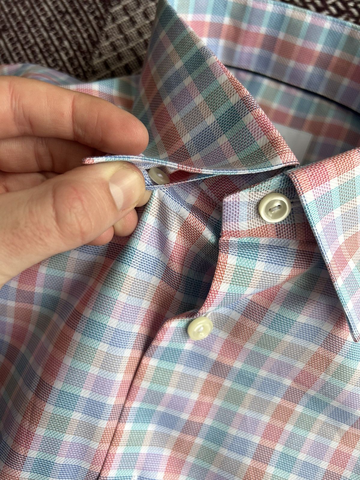 Eton Eton Contemporary Luxury Shirt Solid Style Classic Size L Size US L / EU 52-54 / 3 - 9 Thumbnail