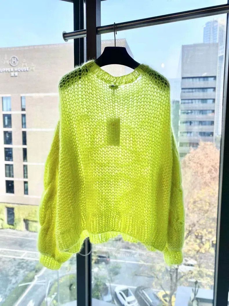 Loewe Loewe Mohair Large Logo Knit Sweater Size XS / US 0-2 / IT 36-38 - 3 Thumbnail