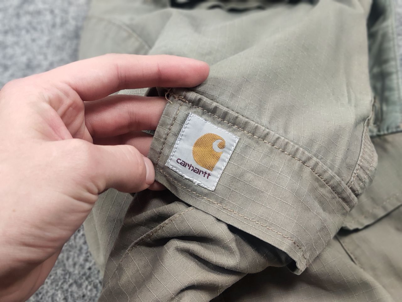 Carhartt Vintage Carhartt Beige Ripstop Aviation Cargo Pants Faded Size US 36 / EU 52 - 18 Thumbnail