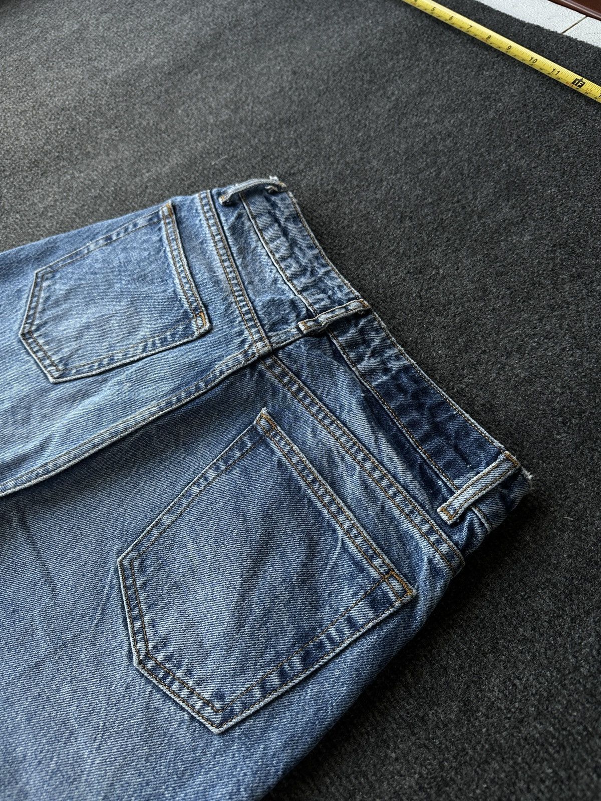 Sandro FLARED BOOTCUT 🚨 SANDRO WOMEN RARE BLUE DENIM PANTS Size 26" / US 2 / IT 38 - 10 Thumbnail