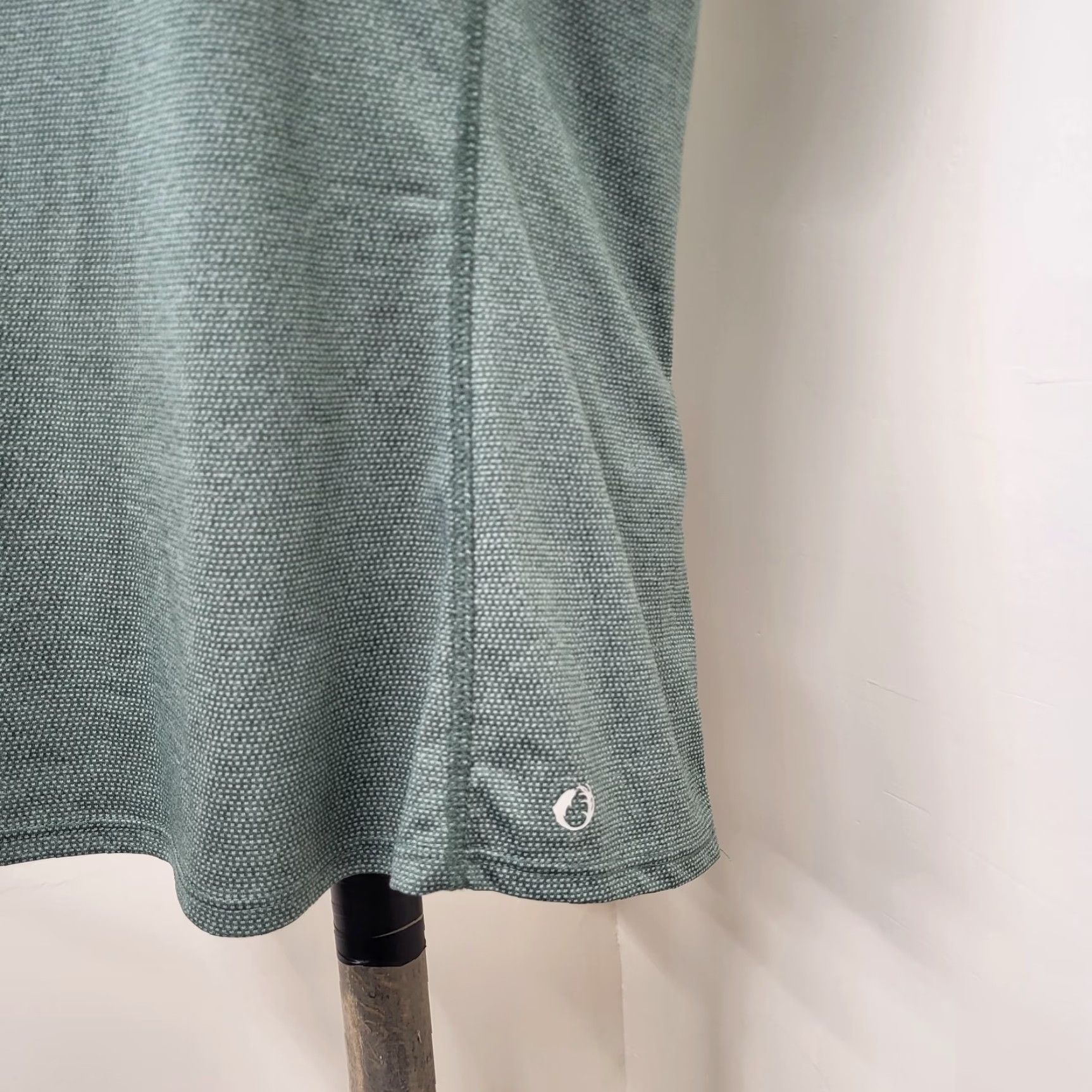 Vintage The American Outdoorsman Shirt Women L Sage Green Short Sleeve Casual Knit Polyester Basic Summer Outdoor Size L / US 10 / IT 46 - 2 Thumbnail