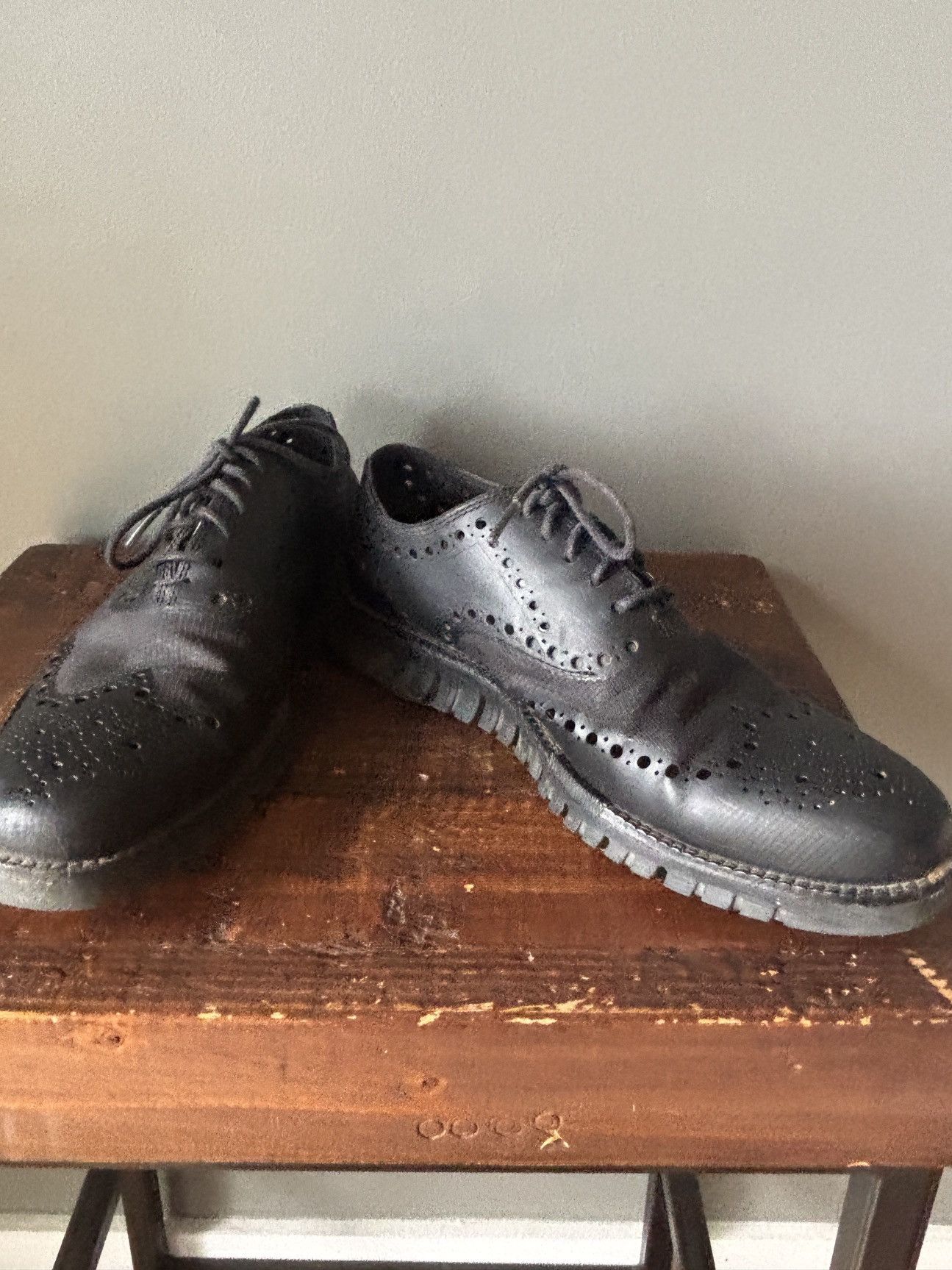 Cole Haan Cole Haan ZERØGRAND Black leather shoes - 7 M Size US 7 / EU 40 - 9 Thumbnail
