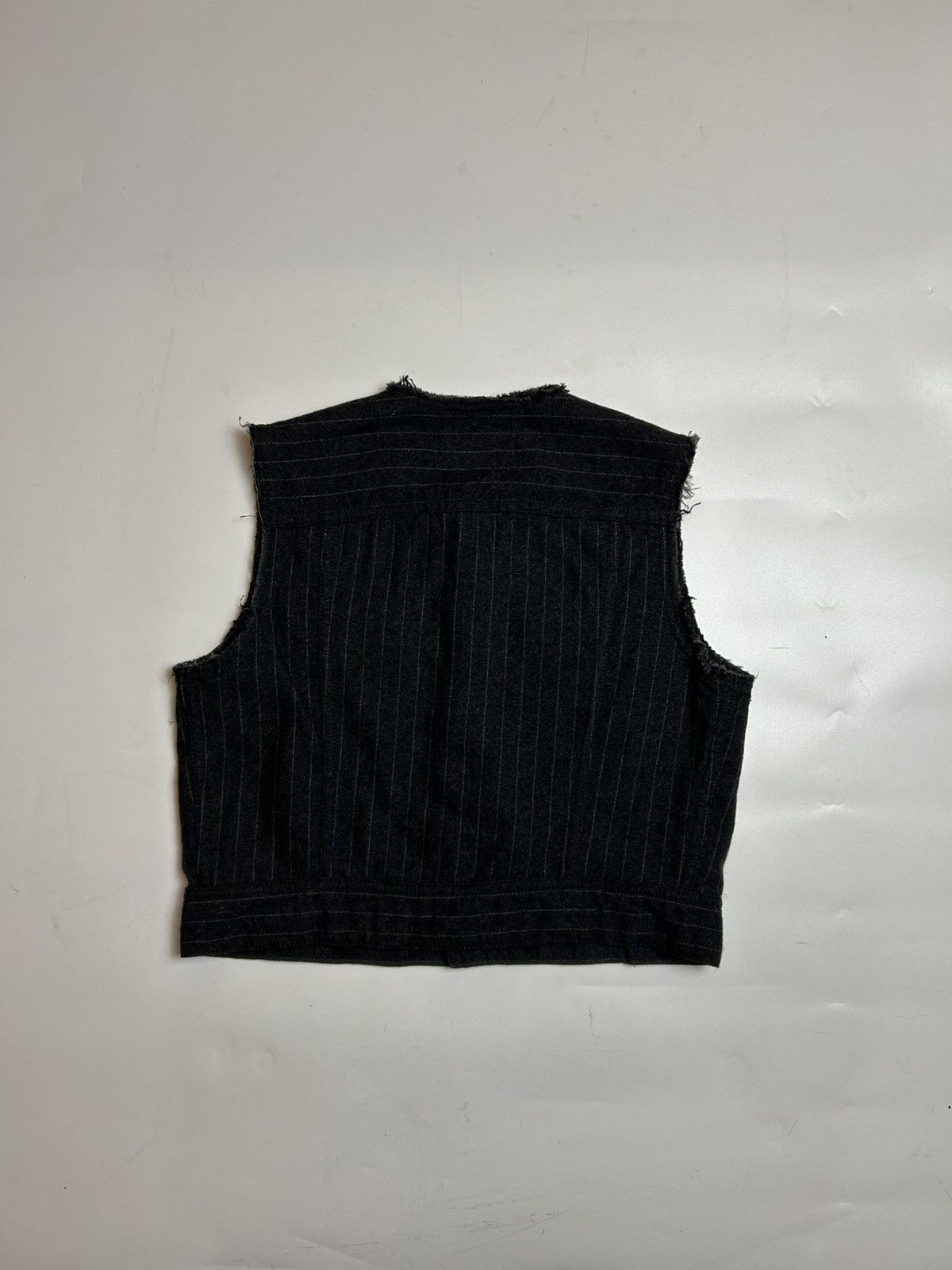 Comme des Garcons × Designer × Japanese Brand COMME DES GARCONS BUTTON UP VEST Size S / US 4 / IT 40 - 3 Thumbnail