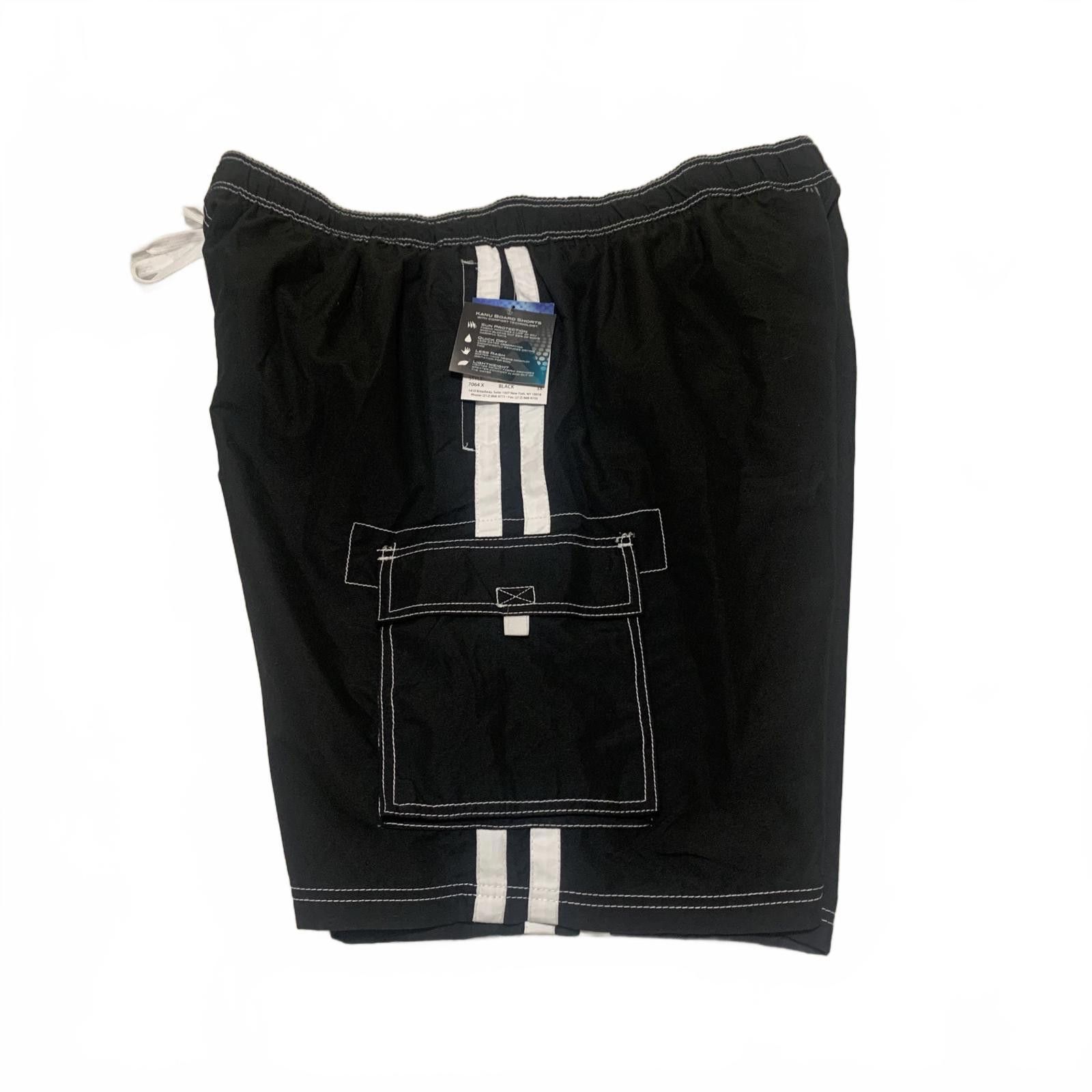 Other Kanu Surf Men's Size 3XL Swim Trunks Black Inner Lining Size US 44 / EU 60 - 5 Thumbnail