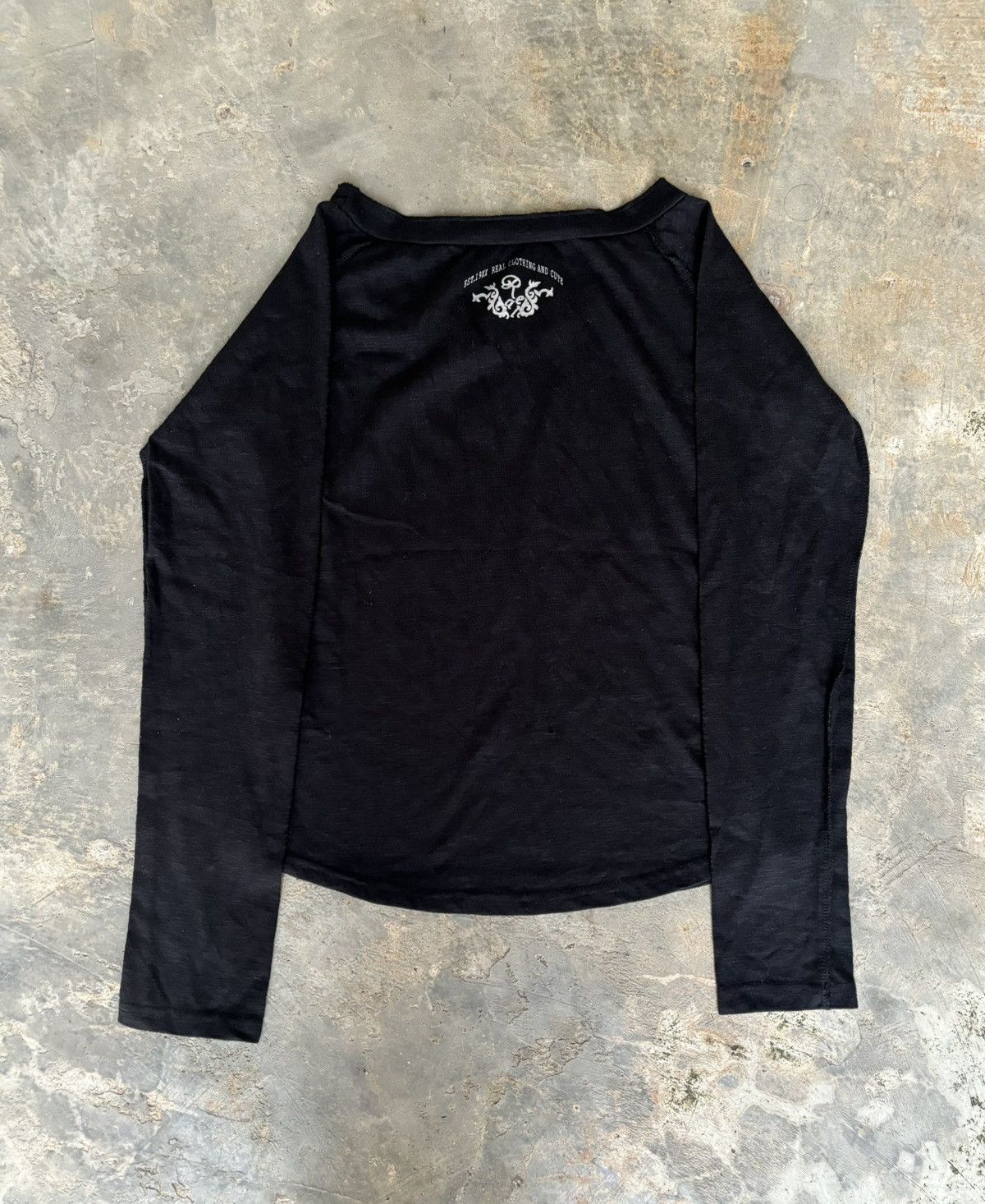 Hysteric Glamour Y2k Skull Dribe Ifsix Punk Style Longsleeve Size M / US 6-8 / IT 42-44 - 3 Thumbnail