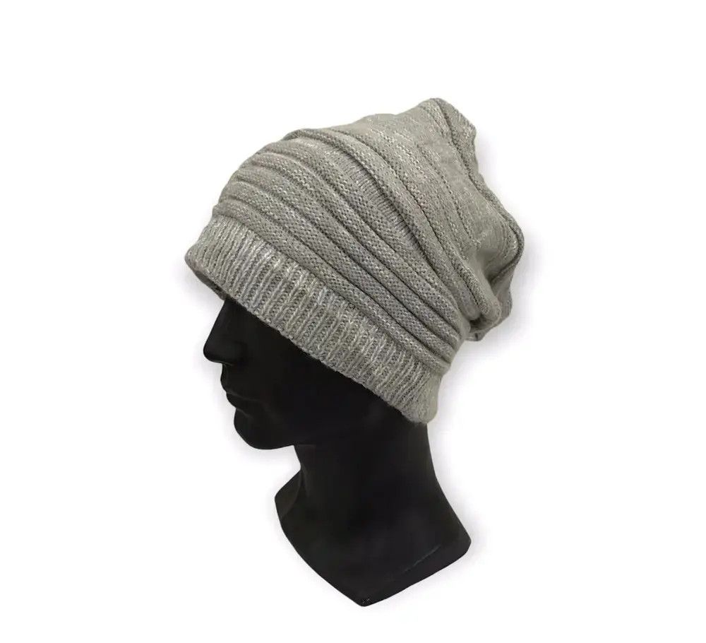 Japanese Brand Japanese Brand Plain Beanie Hat Size ONE SIZE - 1 Thumbnail