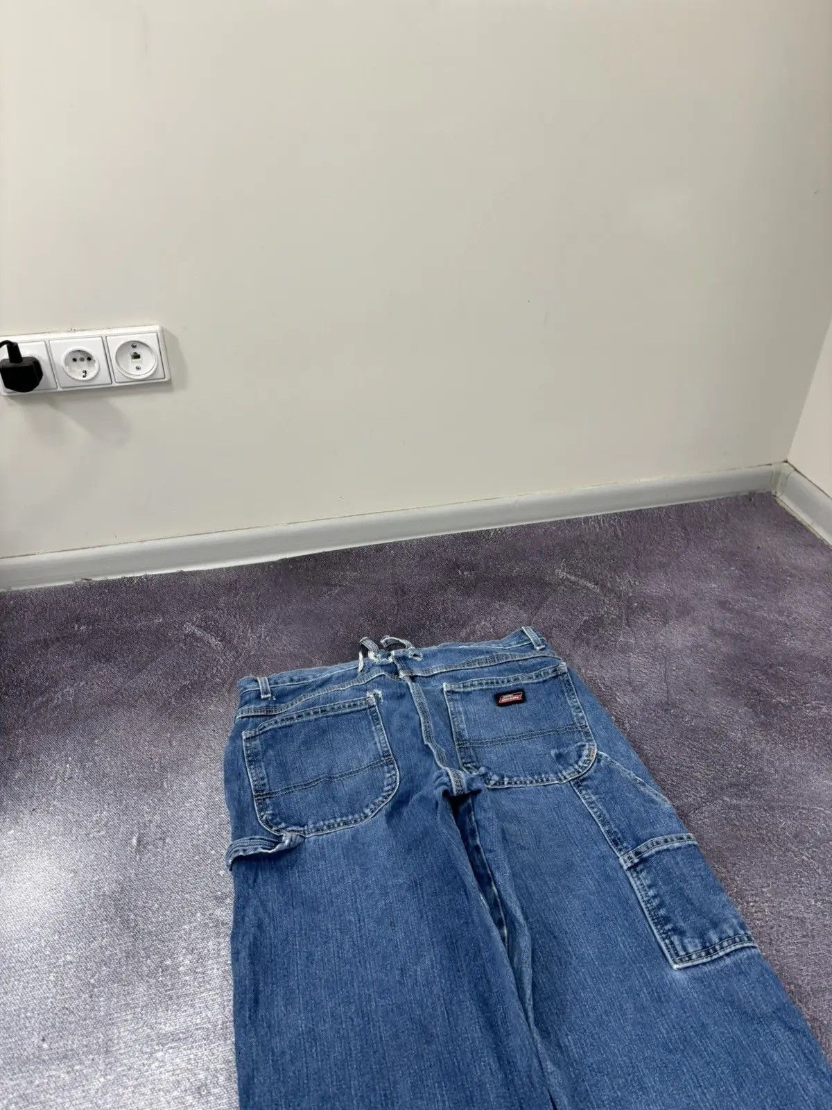 Dickies × Vintage Vintage Dickies Y2K American Faded Blue Work Baggy Jeans Size US 34 / EU 50 - 5 Thumbnail