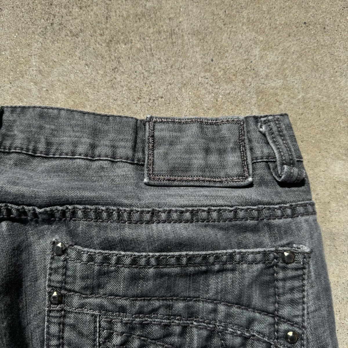 Helix × JNCO × Southpole Vintage 90s Vertical Denim Black Skater Helix Jeans 36 Size US 36 / EU 52 - 4 Thumbnail