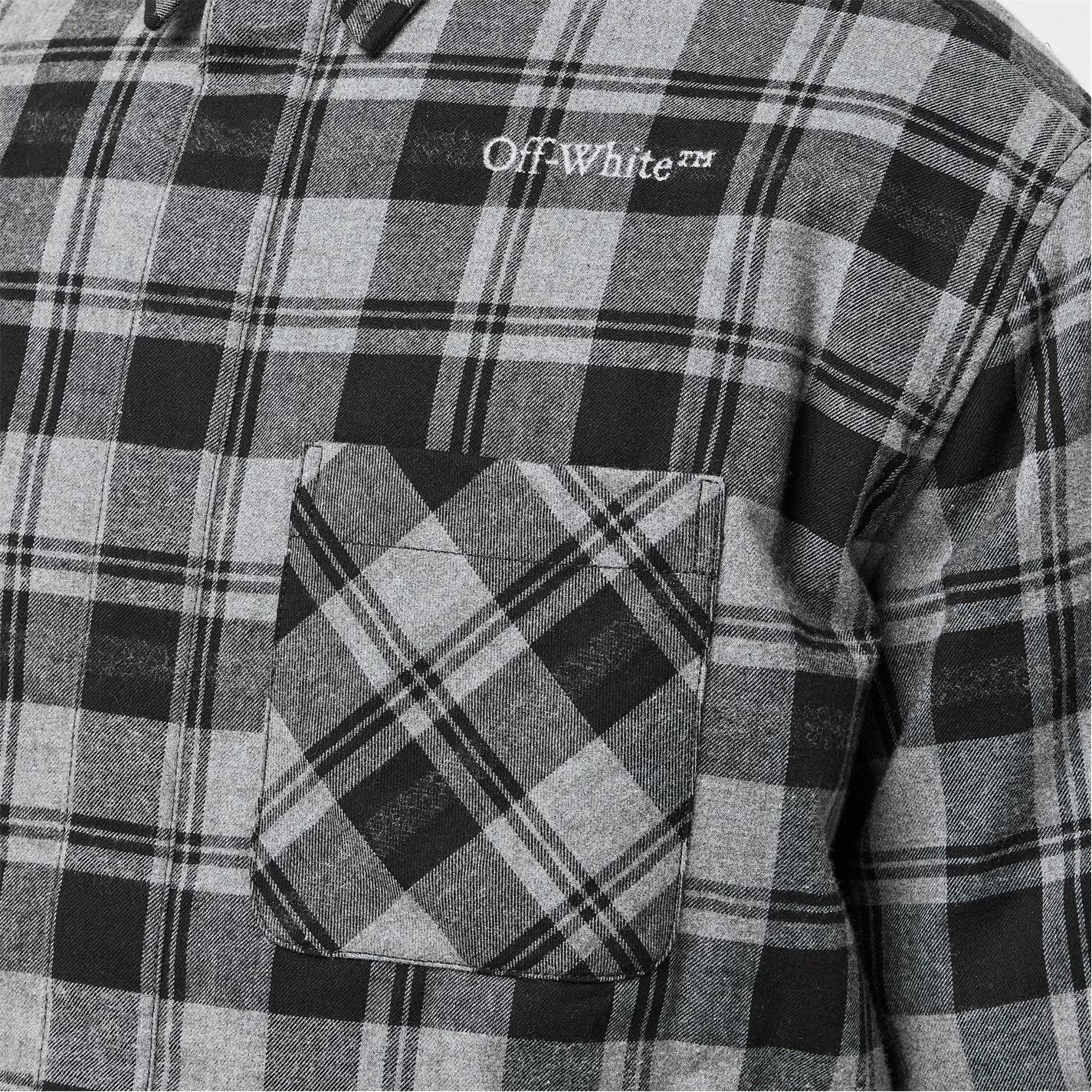 Off-White o1g2r1mq0326 Overshirt in Multicolor Size US S / EU 44-46 / 1 - 5 Thumbnail
