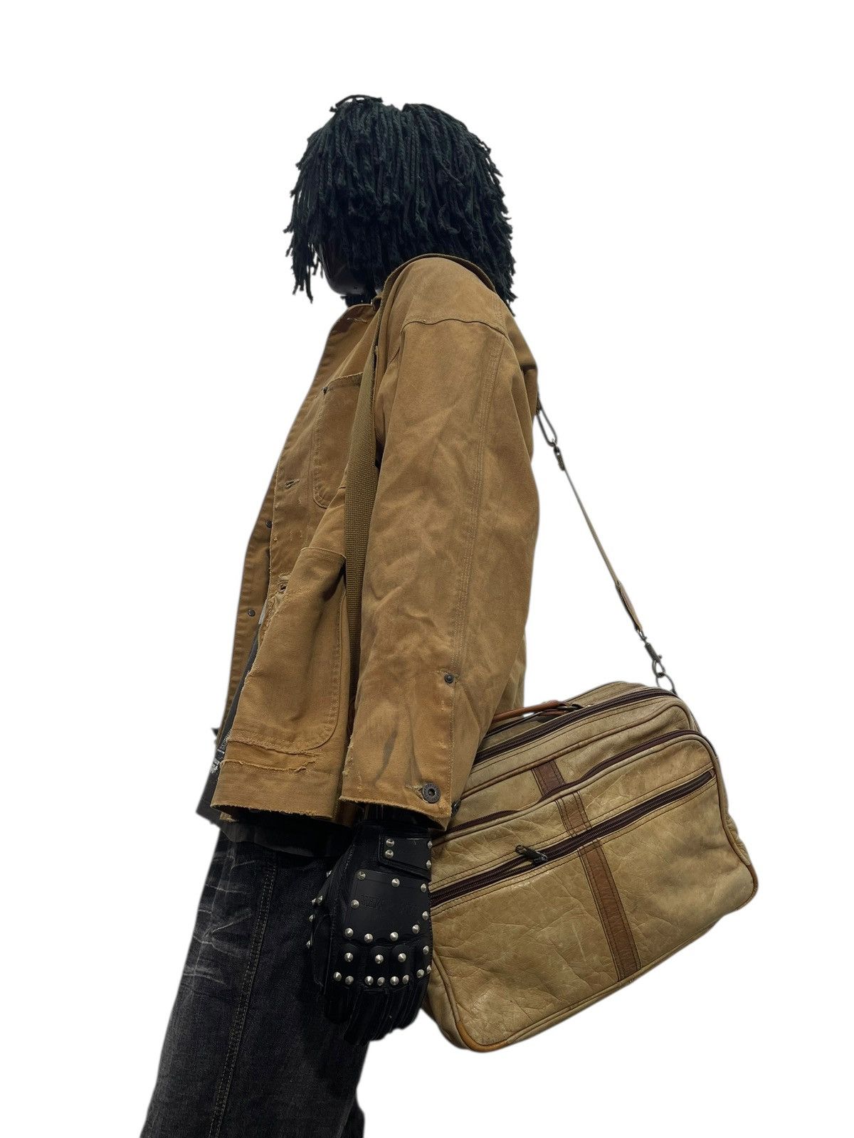 Leather Full Leather Vtg Unknown amiri margiela dior erd Bag 1🟩4 Size ONE SIZE - 2 Thumbnail