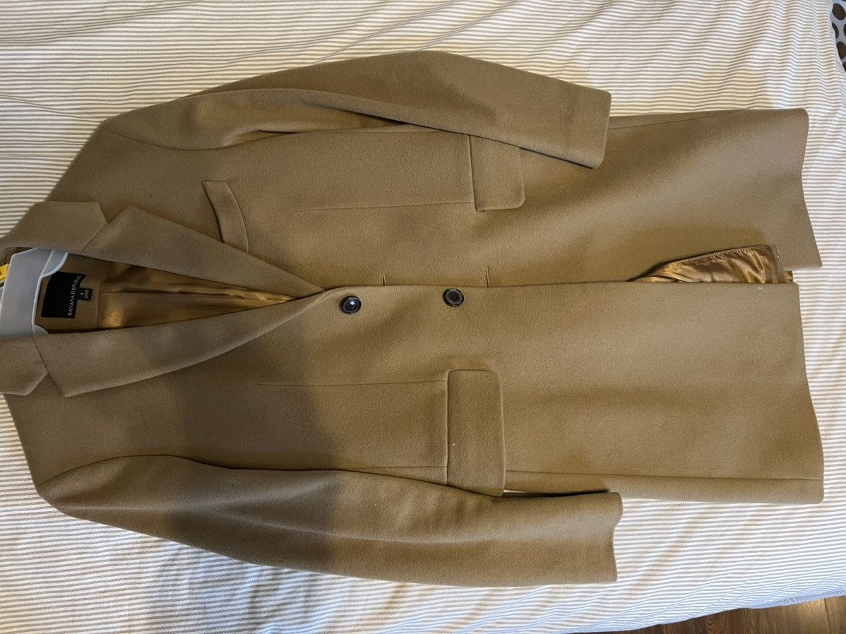 Banana Republic LIKE NEW Brown Overcoat Size US S / EU 44-46 / 1 - 1 Thumbnail