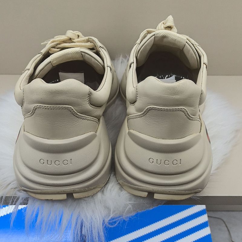 Gucci Gucci Rhyton Logo Low-Top Dad Sneakers - Size US 8.5 / EU 41-42 - 3 Thumbnail