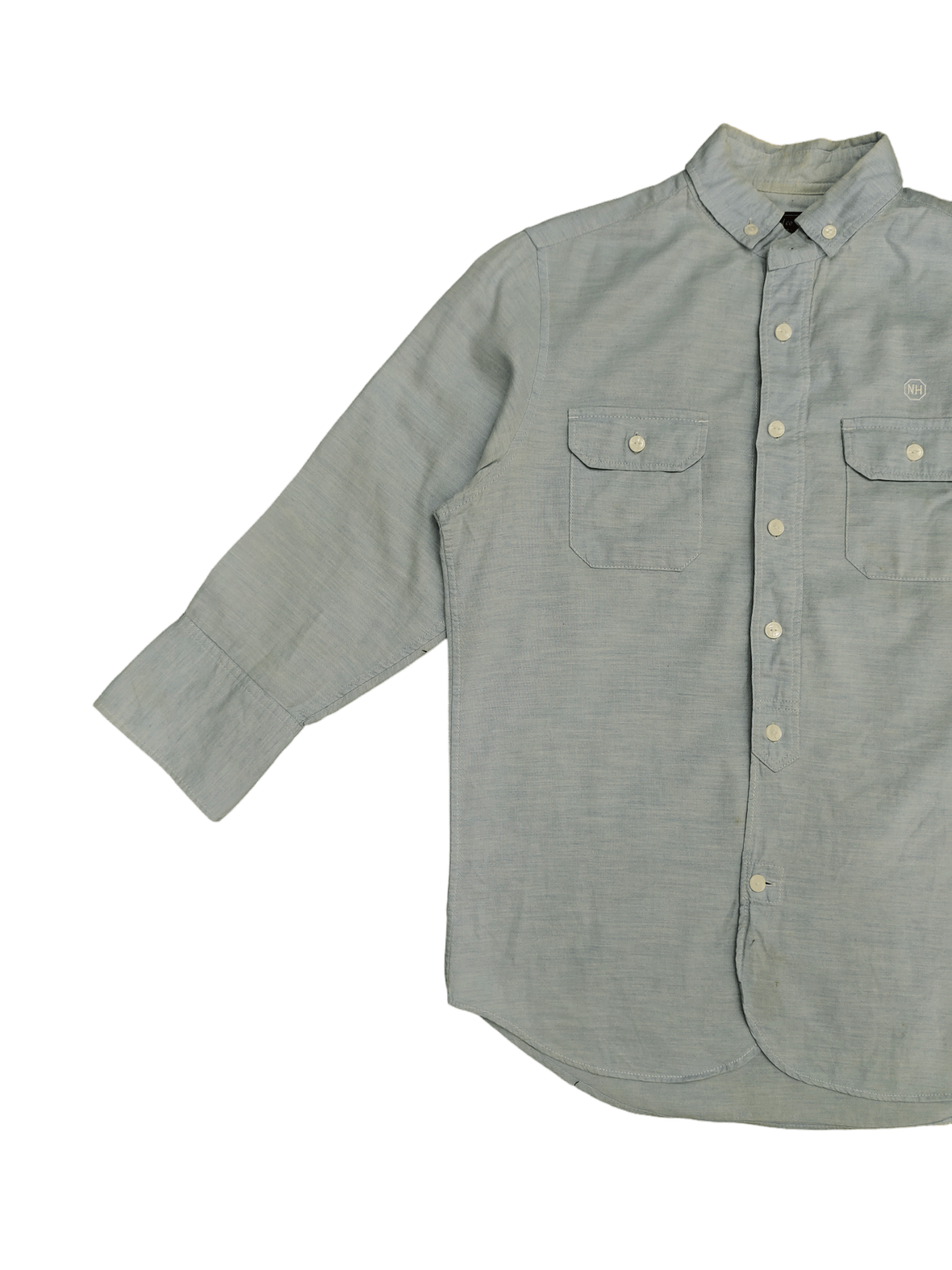 Neighborhood Vintage Neighborhood .Co Japan Chambray Denim Shirt Size US S / EU 44-46 / 1 - 5 Thumbnail