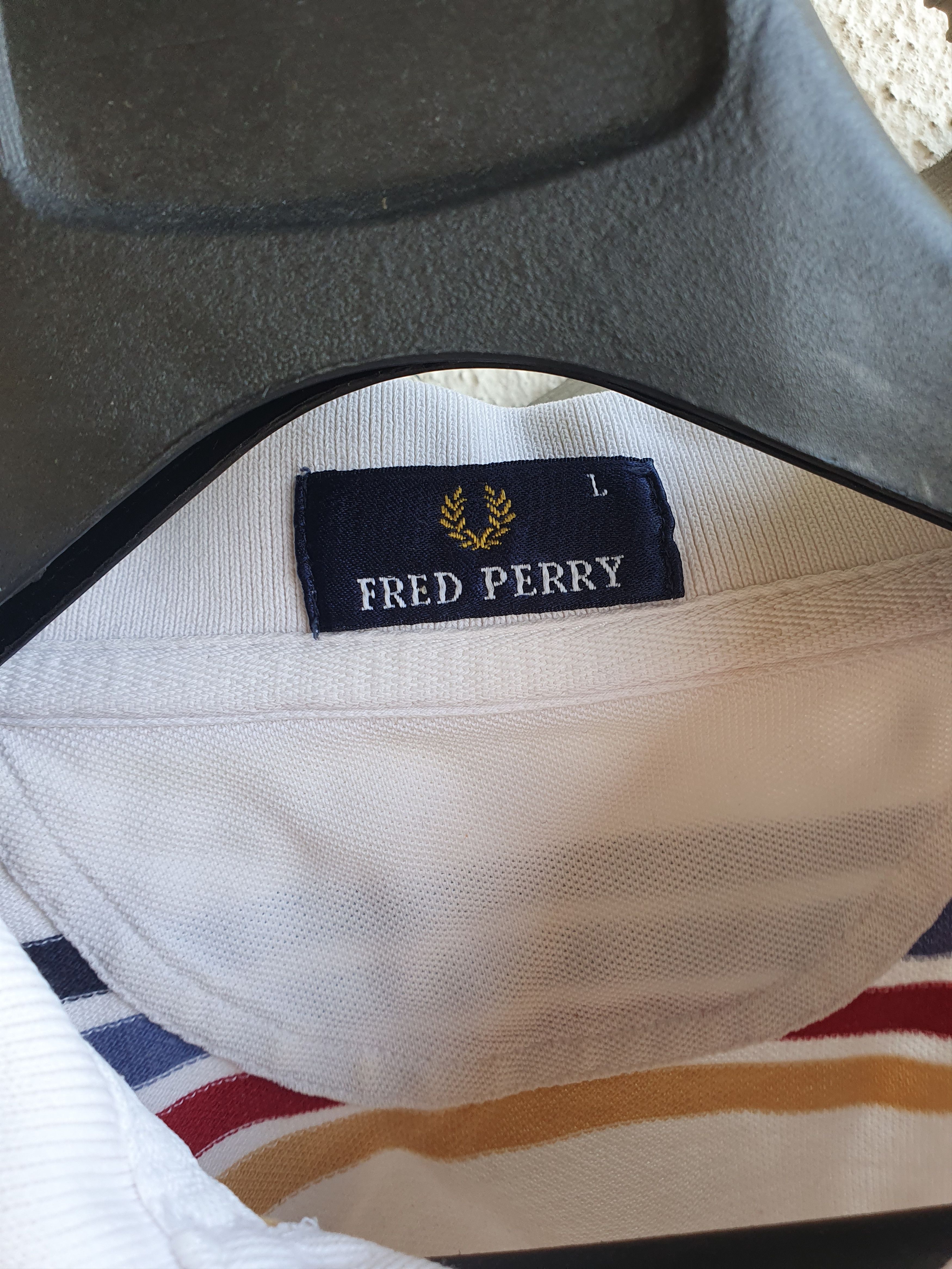 Fred Perry Fred Perry Striped Polo t-shirt sz M Size US M / EU 48-50 / 2 - 4 Thumbnail