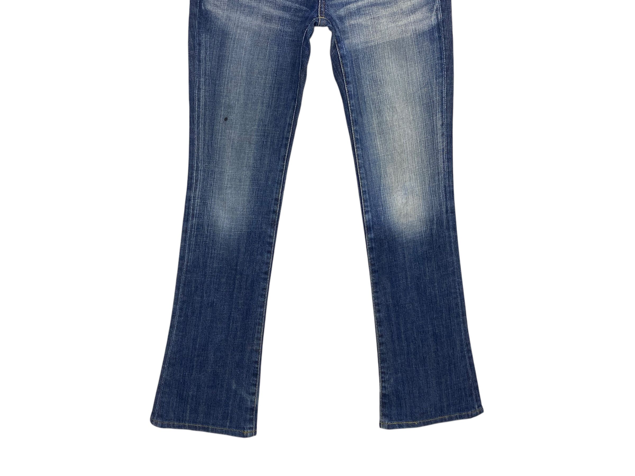Japanese Brand × MOUSSY Moussy Jeans Flare Light Wash Jeans Low Rise Jeans Size 25" / US 0 / IT 36 - 5 Thumbnail