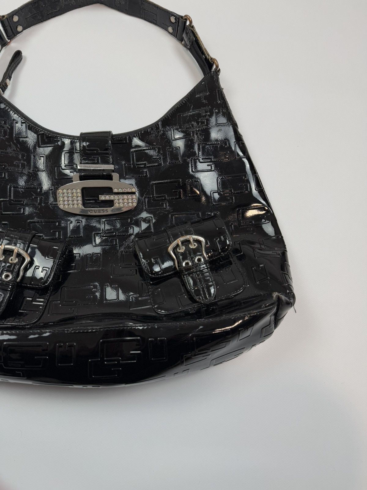 Guess Vintage Guess Y2K Monogram Shoulder Bag Size ONE SIZE - 3 Thumbnail