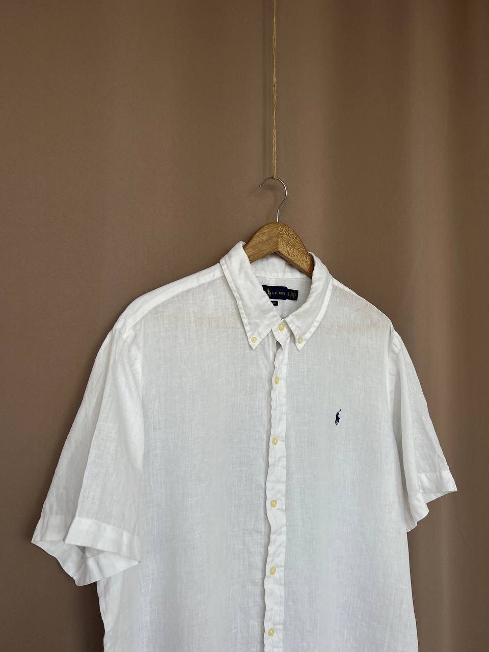 Ralph Lauren Ralph Lauren Linen Button Short Sleeve Shirt Mens Size XL Size US XL / EU 56 / 4 - 3 Thumbnail
