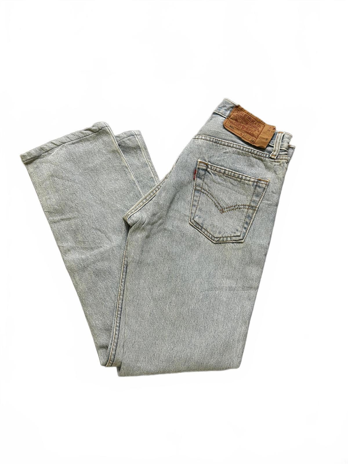Levi's Levi's 501 Vintage Denim Jeans - Light Wash Size US 27 - 2 Thumbnail
