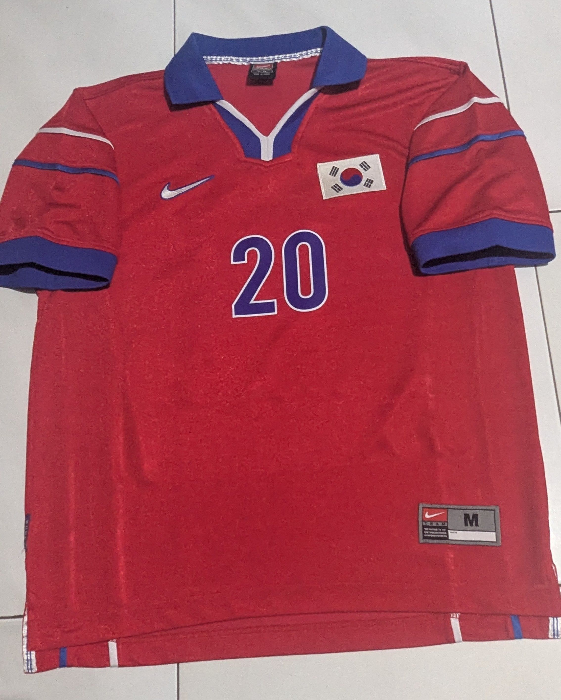 Nike South korea 98 world cup home jersey football shirt Size US M / EU 48-50 / 2 - 1 Thumbnail