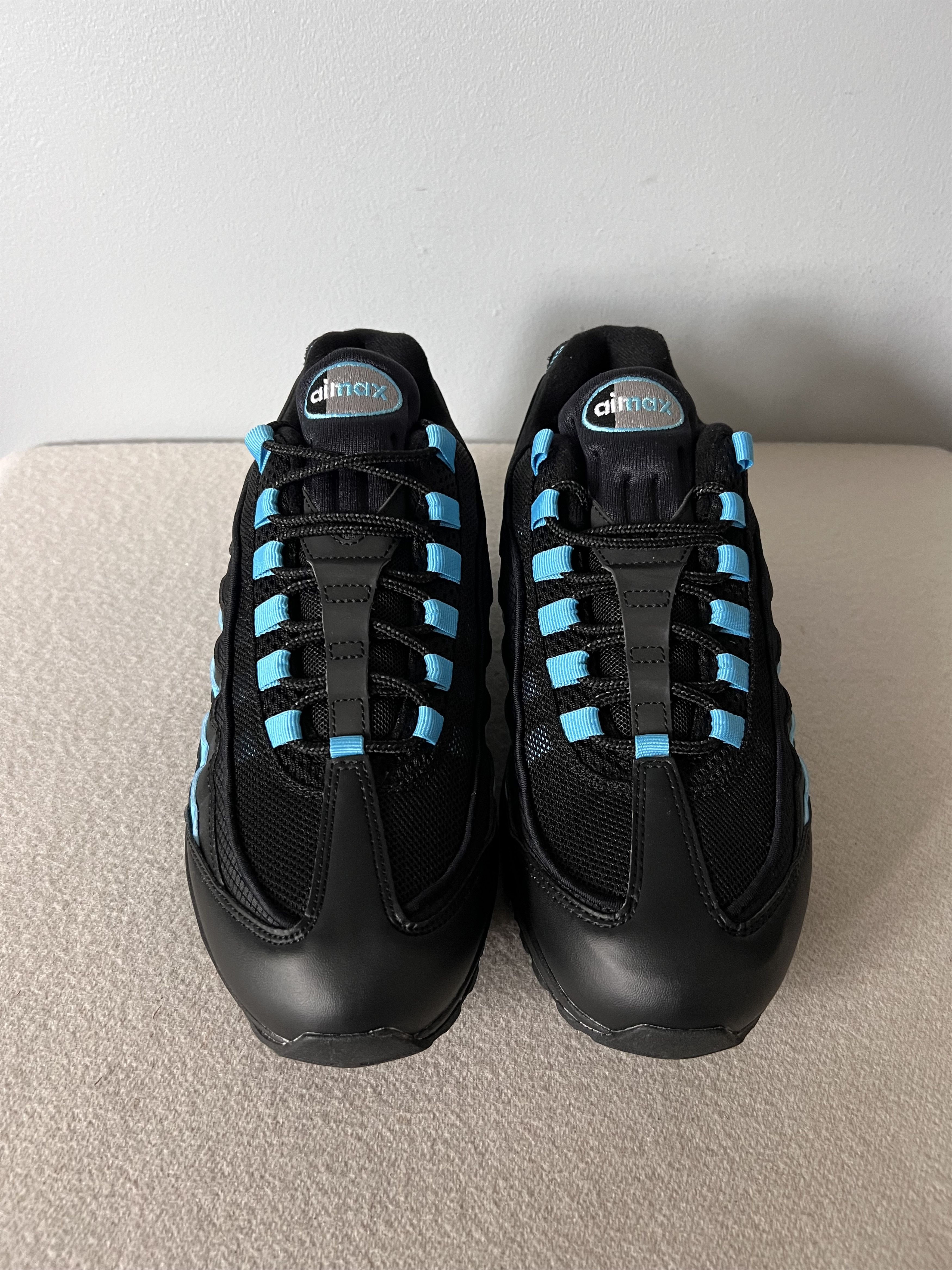 Nike Nike Air Max 95 OG Big Bubble in Black Baltic Blue Size US 9.5 / EU 42-43 - 4 Thumbnail