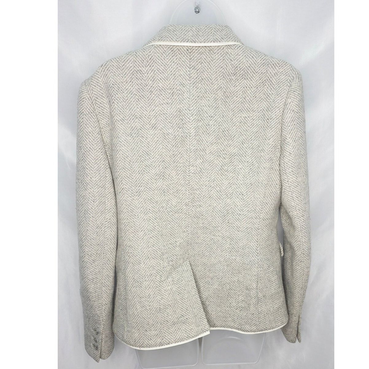 Vineyard Vines Vineyard Vines Wool Herringbone Blazer Academia Jacket Size L / US 10 / IT 46 - 2 Thumbnail