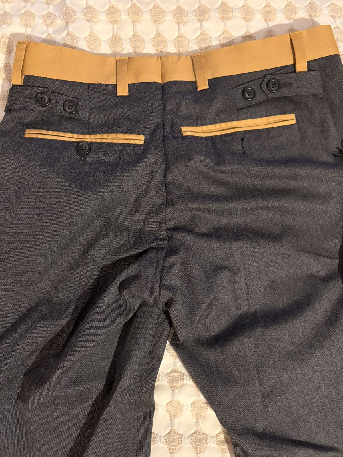 Dolce & Gabbana Dolce & Gabbana Grey Dress Pants Size US 28 / EU 44 - 8 Thumbnail