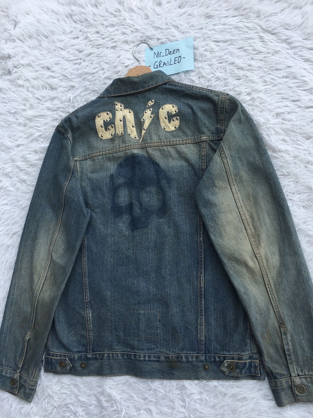 Japanese Brand Rare Vintage PPFM Denim Jacket Size US L / EU 52-54 / 3 - 6 Thumbnail