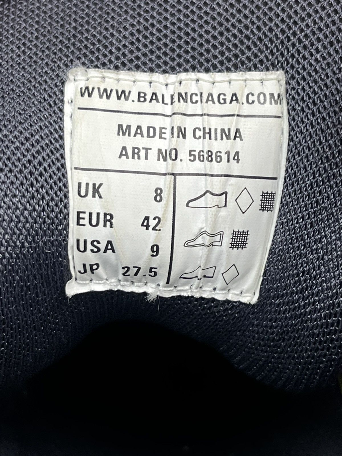 Balenciaga Balenciaga Track.2 Open Sneaker Yellow/ Grey EU 42 Size US 9 / EU 42 - 6 Thumbnail