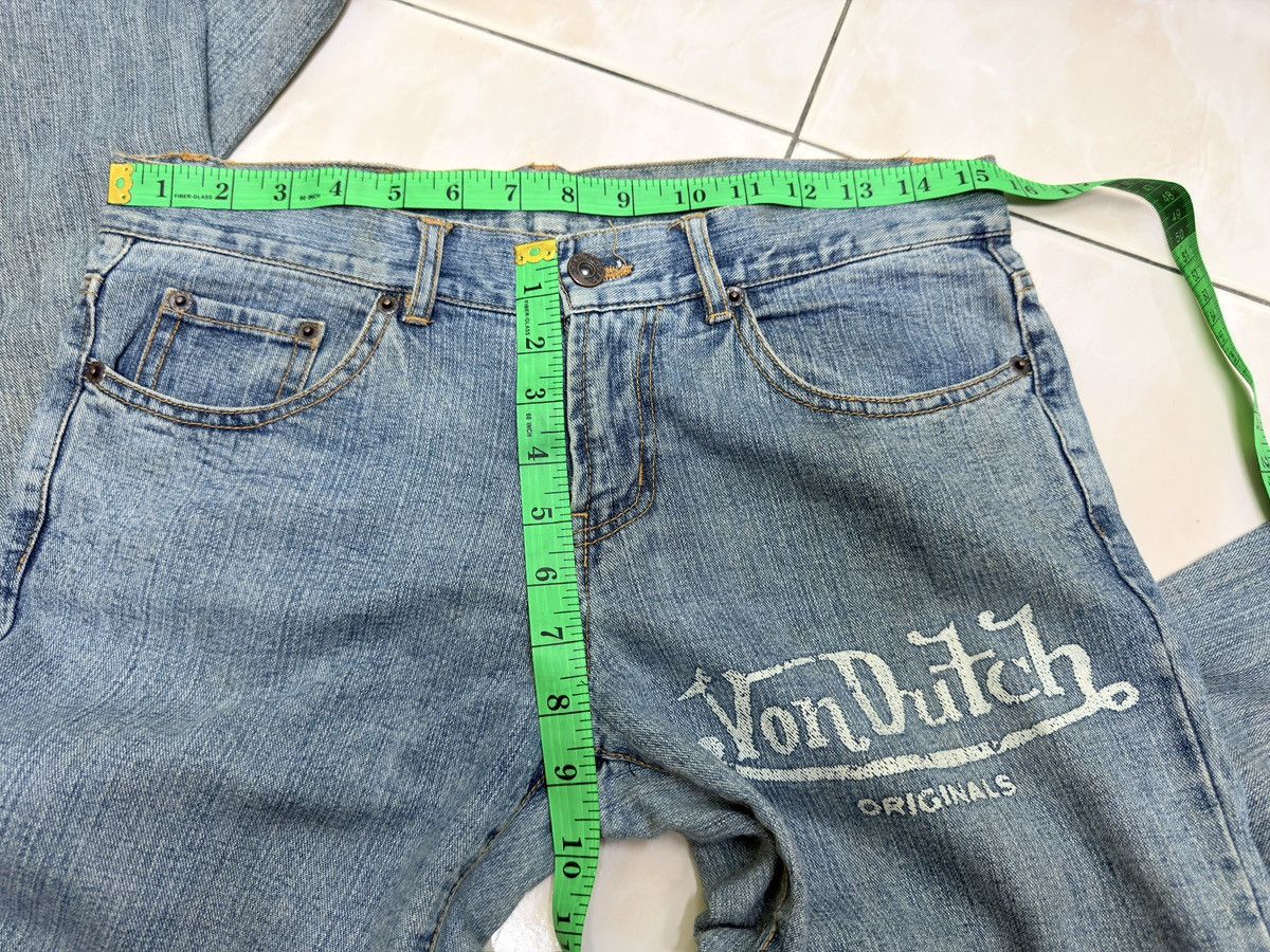 Von Dutch Von Dutch Flared Jeans Low Rise Bell Bottom Archive Denim Size US 30 / EU 46 - 17 Thumbnail