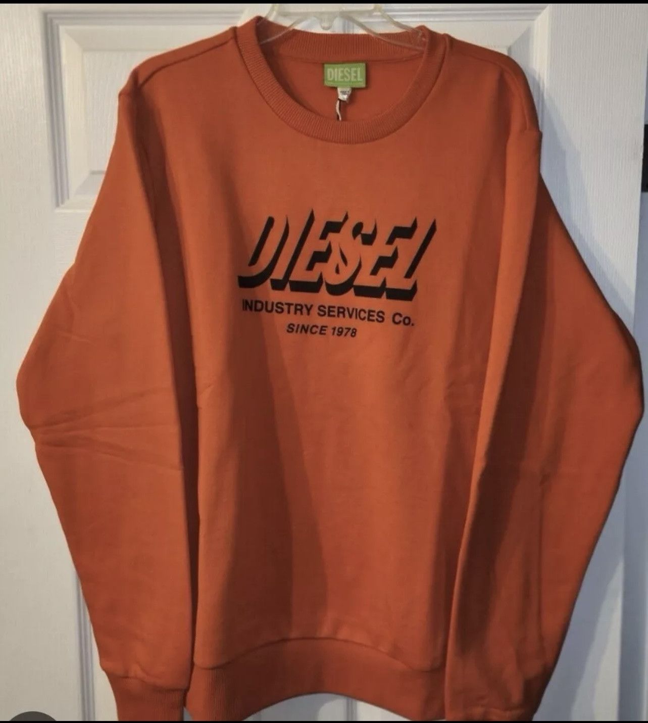 Diesel Mens Diesel orange sweatshirt size small Size US S / EU 44-46 / 1 - 1 Thumbnail