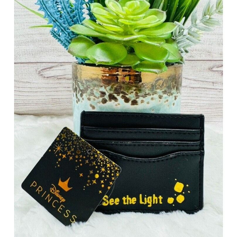 Disney Loungefly Disney Tangled Rapunzel Lanterns Black Cardholder Size ONE SIZE - 2 Thumbnail