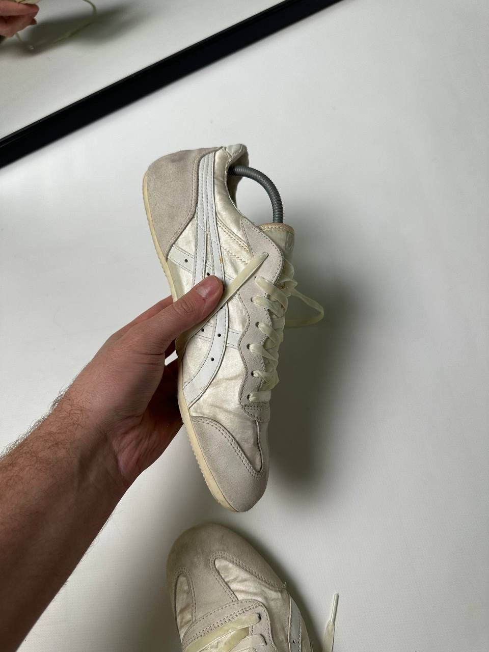 Onitsuka Tiger VNTG Japanese Suede Leather Asics Onitsuka Tiger Satin Silk Size US 7.5 / EU 40-41 - 8 Thumbnail