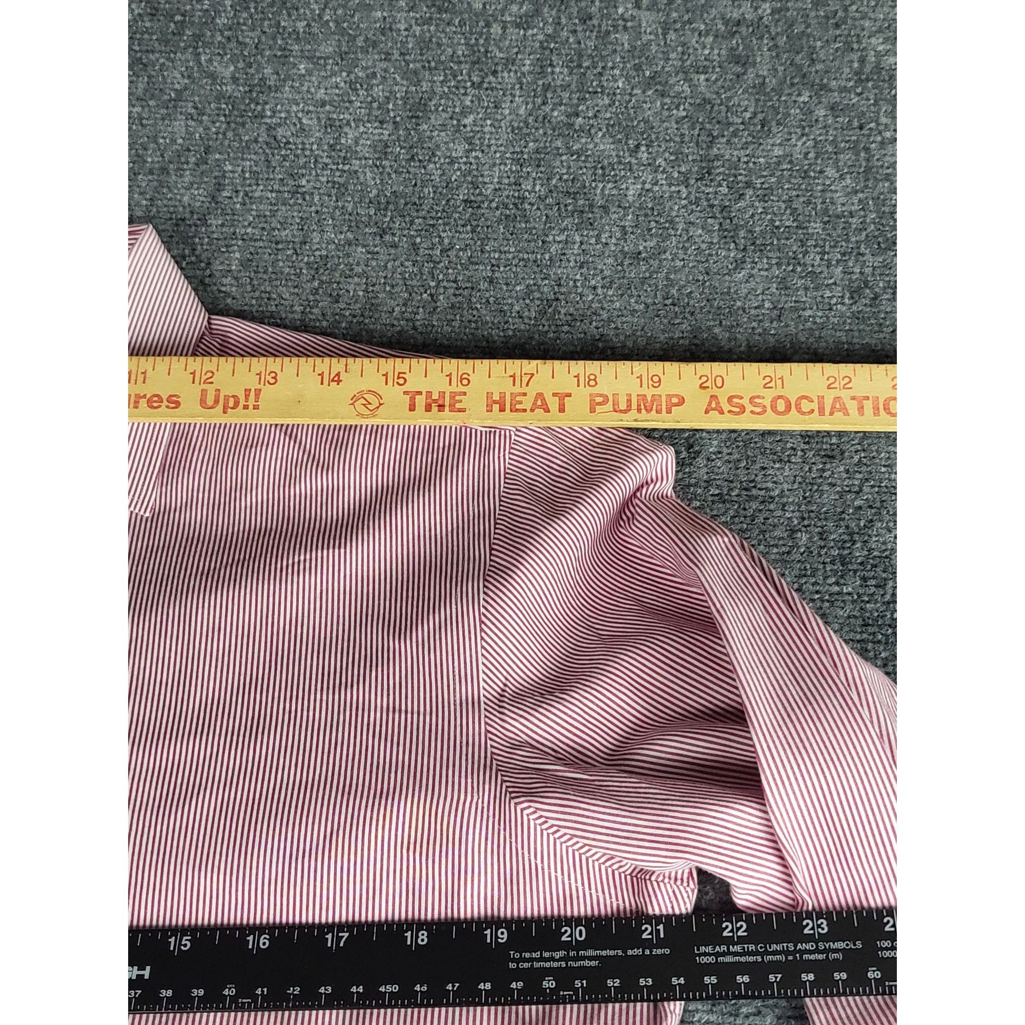 Hugo Boss Boss Hugo Boss Sharp Fit Shirt Men Sz M Striped Red Candy Ca Size US M / EU 48-50 / 2 - 5 Thumbnail