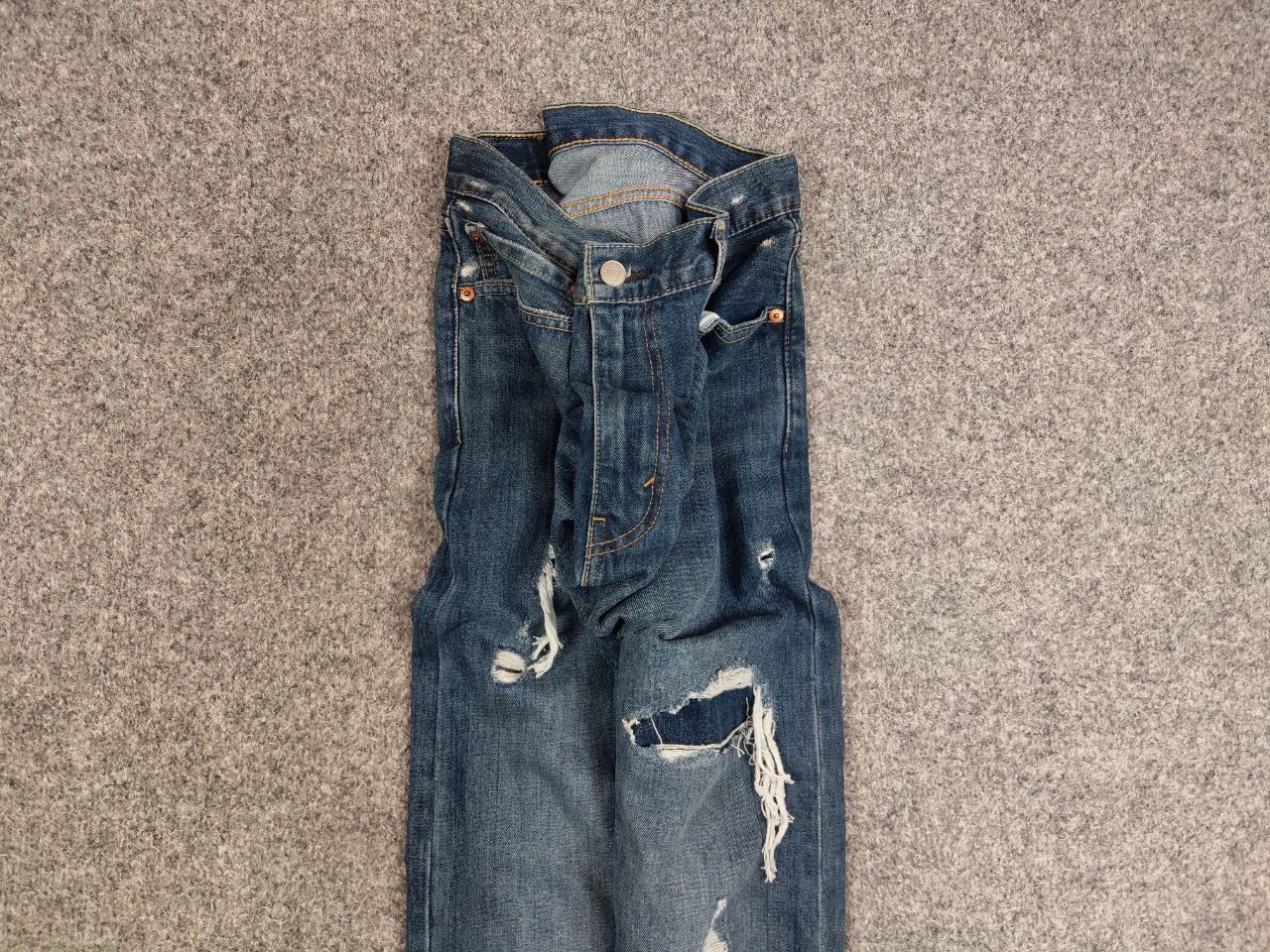 Levi's Levis 510 Distressed Denim Jeans Vintage USA Style Size US 36 / EU 52 - 4 Thumbnail