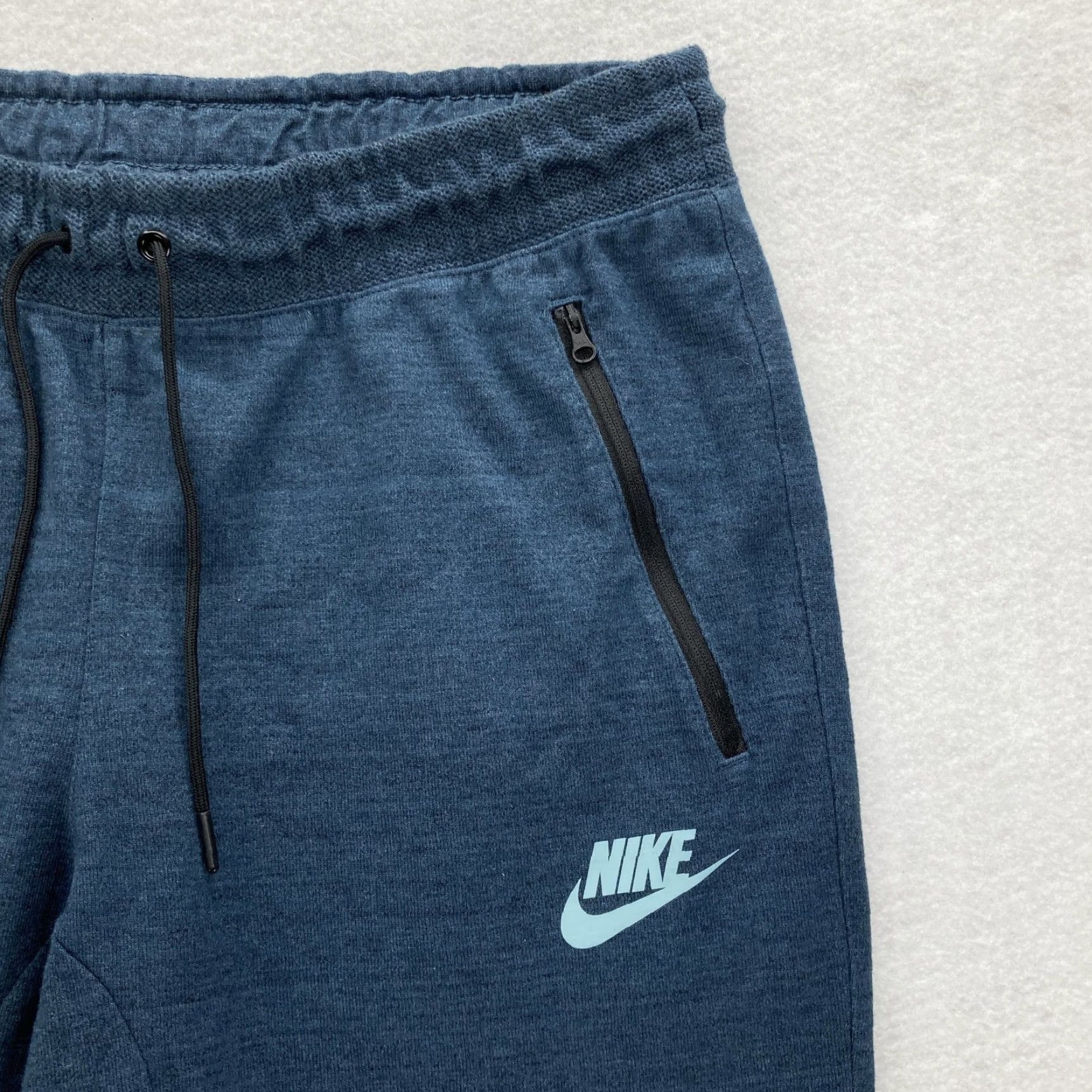 Nike Nike Advance 15 Knit Jogger Mens XL Drawstring Training Squadron Blue Heather Size US 36 / EU 52 - 3 Thumbnail