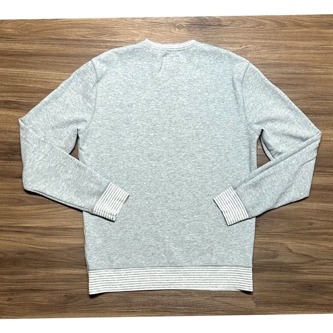 Polo Ralph Lauren Polo Ralph Lauren Gray Thermal Knit Shirt - Mens M Size US M / EU 48-50 / 2 - 8 Thumbnail