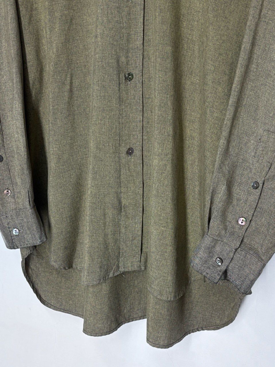 Katharine Hamnett London Katharine Hamnett London Green Oversized Archive Shirt Size US L / EU 52-54 / 3 - 4 Thumbnail
