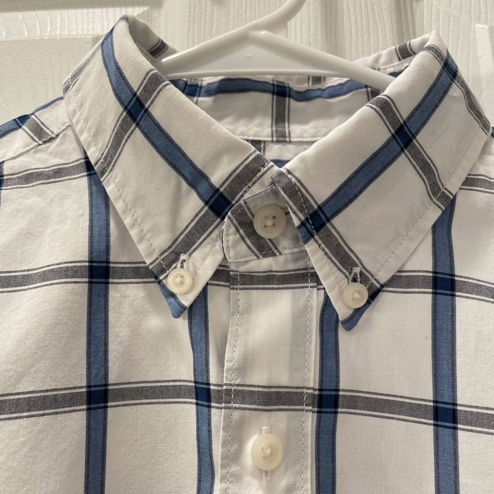 American Eagle Outfitters American Eagle Outfitters Plaid Poplin Button Down Shirt Size US S / EU 44-46 / 1 - 3 Thumbnail