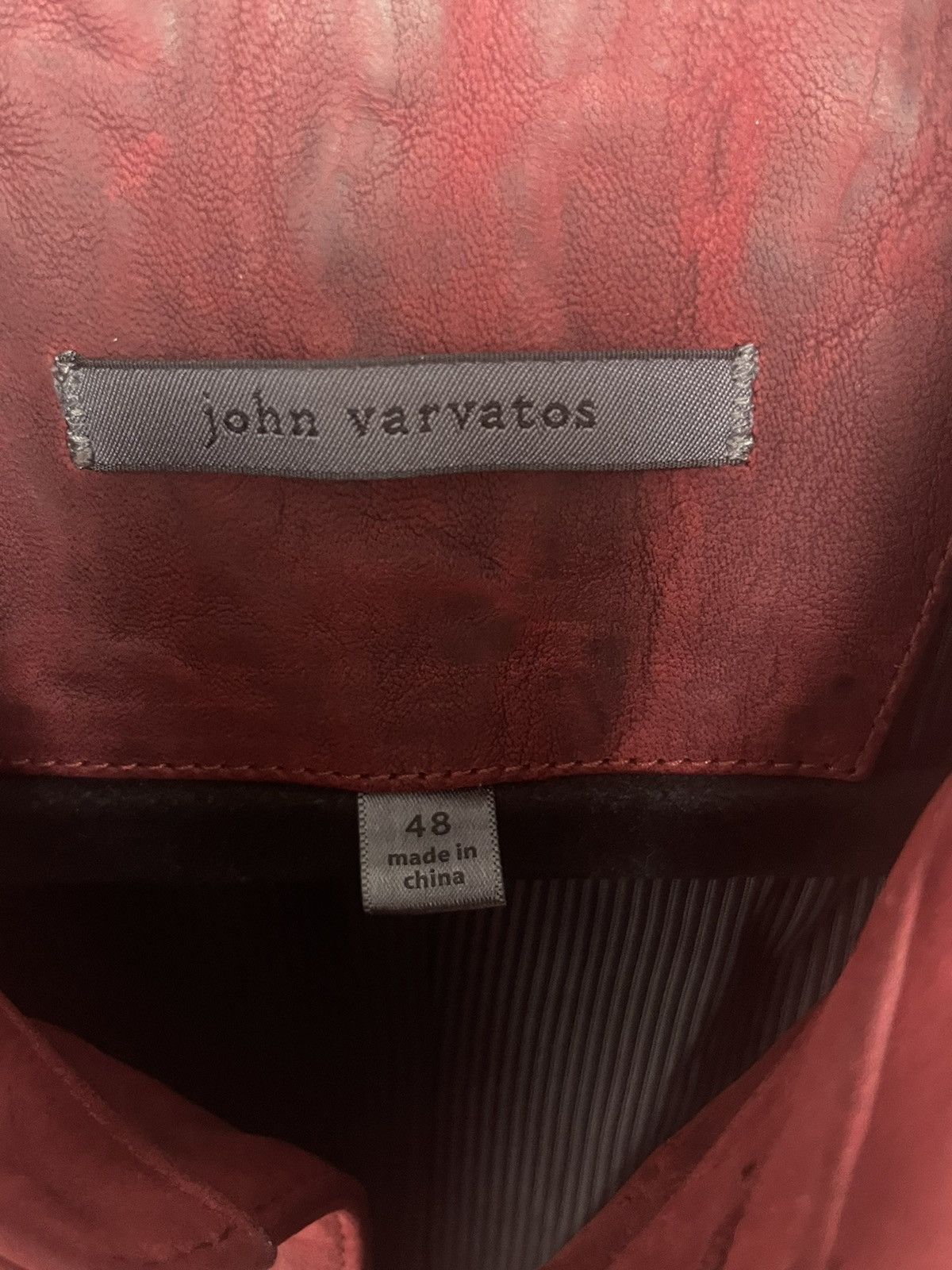 John Varvatos Burnished leather jacket. 38 Size US M / EU 48-50 / 2 - 5 Thumbnail