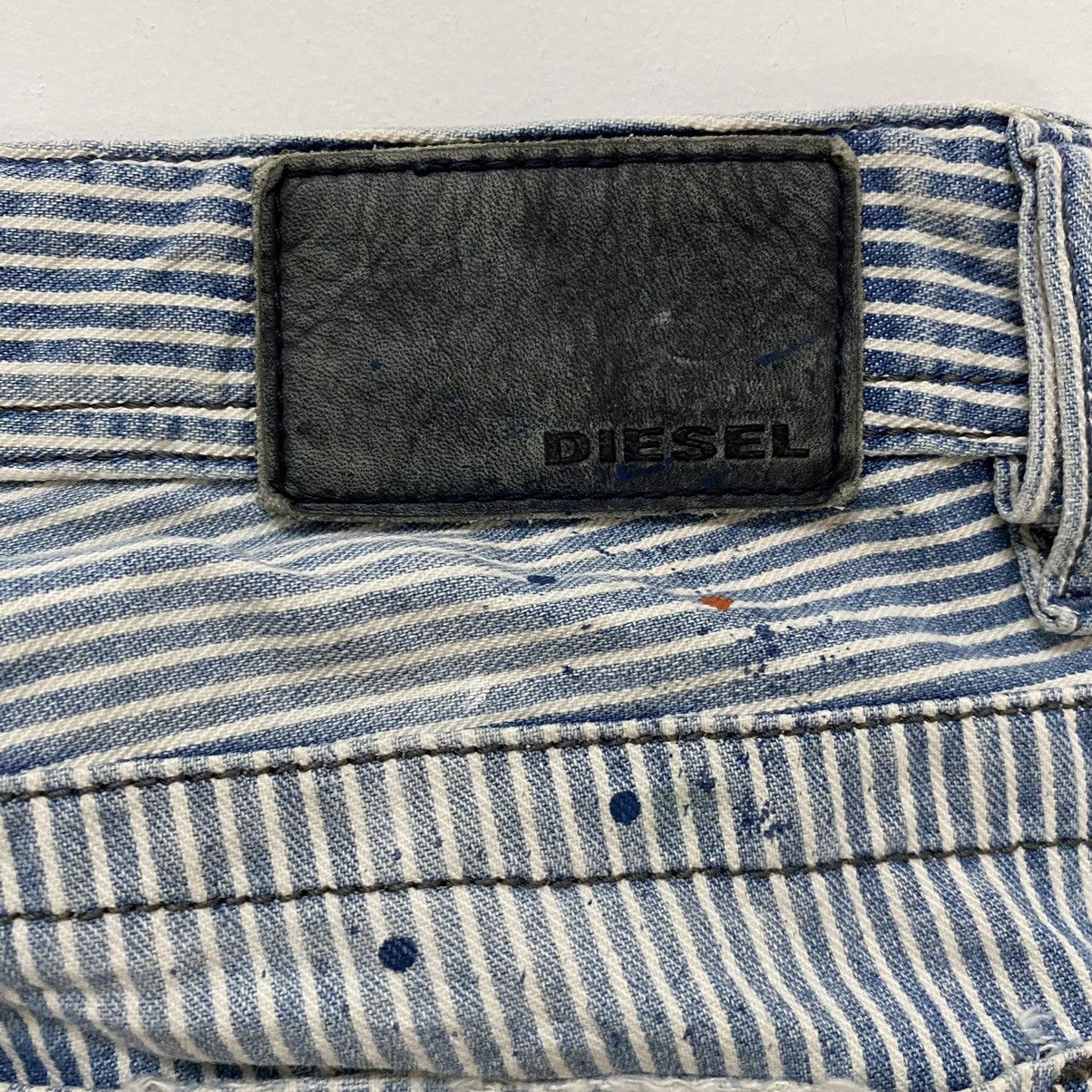 Diesel ✨Nice design Diesel Bhetto hickory stripe jeans Size US 30 / EU 46 - 7 Thumbnail