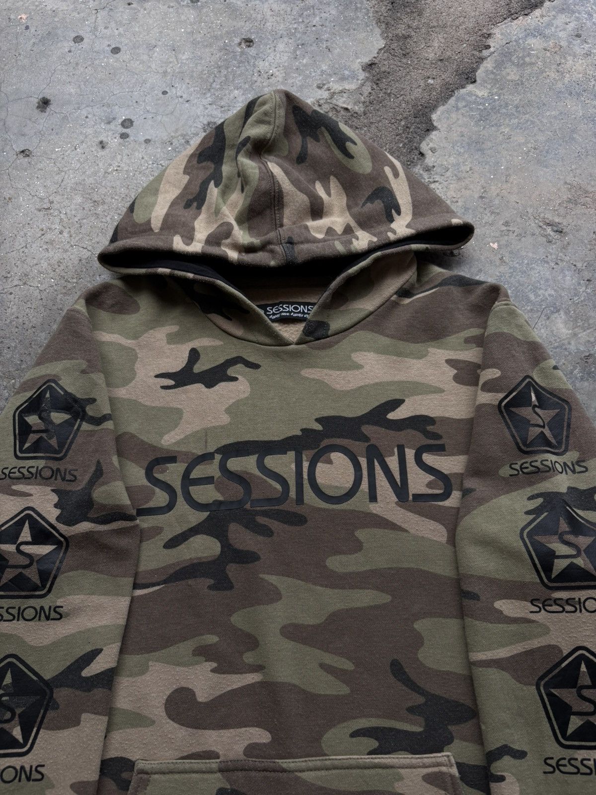 Sessions Sessions Camouflage Hoodie Size US M / EU 48-50 / 2 - 1 Thumbnail