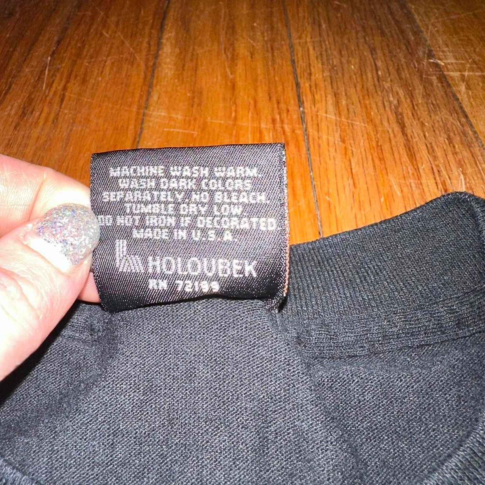 Harley Davidson × Vintage Vintage 1991 Single Stitch Harley Davidson Wolf Nature T XL Size US XL / EU 56 / 4 - 3 Thumbnail